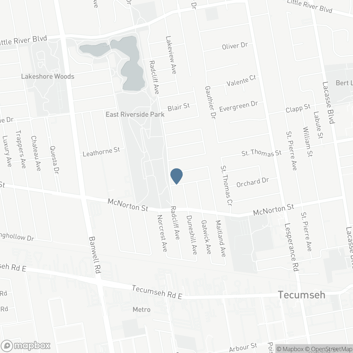 11911 MAITLAND AVENUE, Windsor, Ontario N8P 0B9